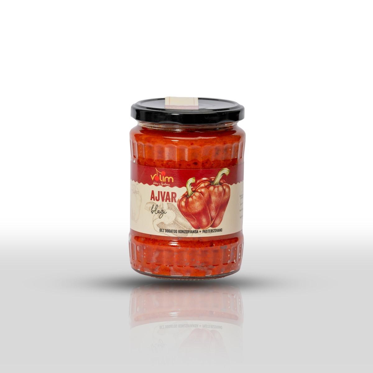 Volim - ajvar blagi domaći 550 g