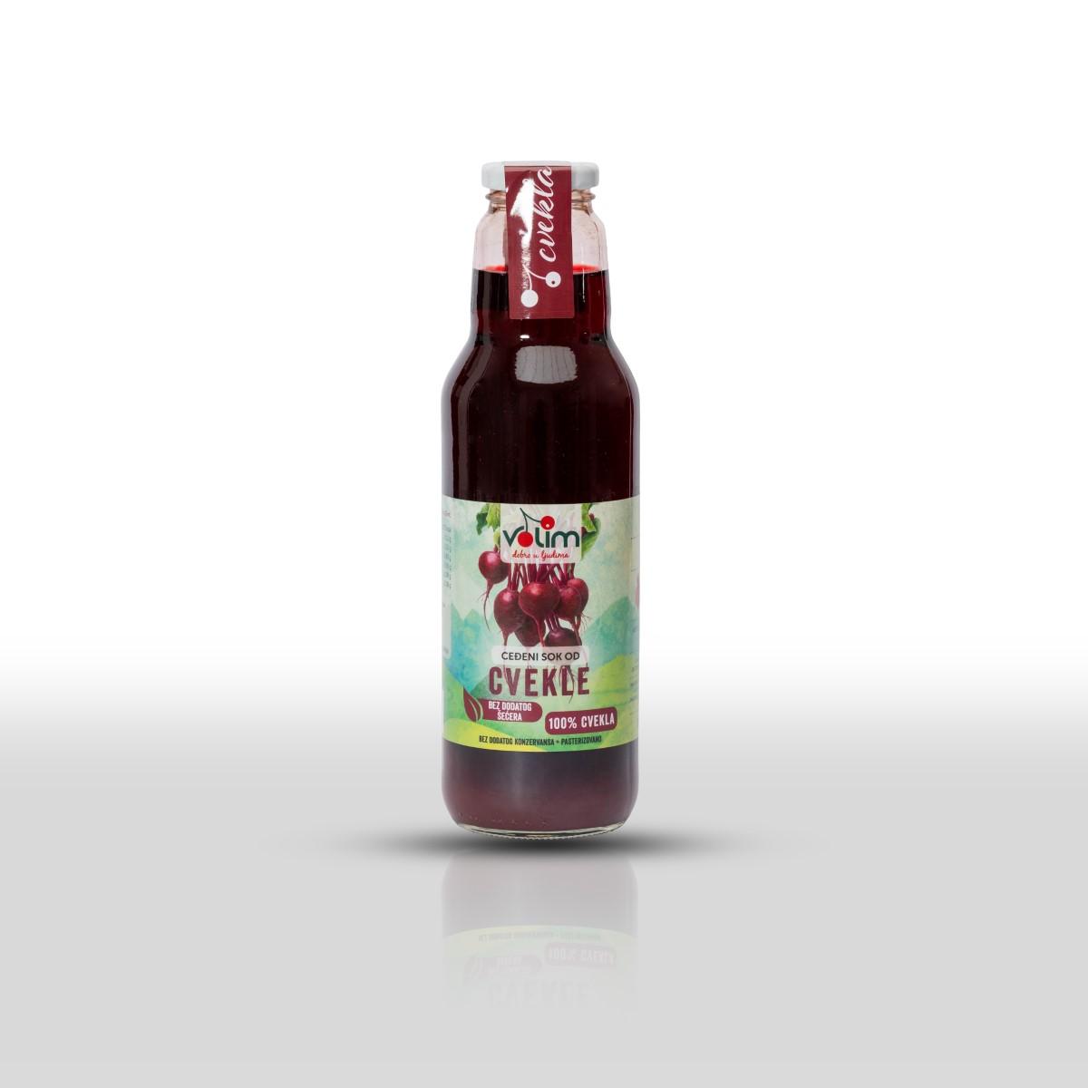 Volim - ceđeni sok cvekla 750 ml