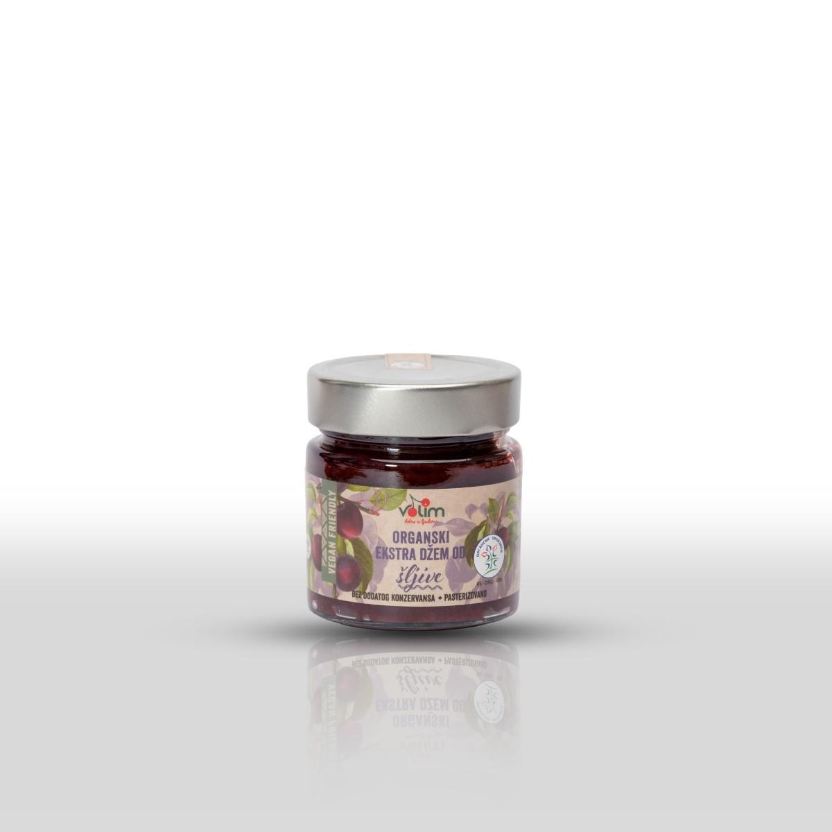 Volim - organski extra džem 100% šljiva 250 g