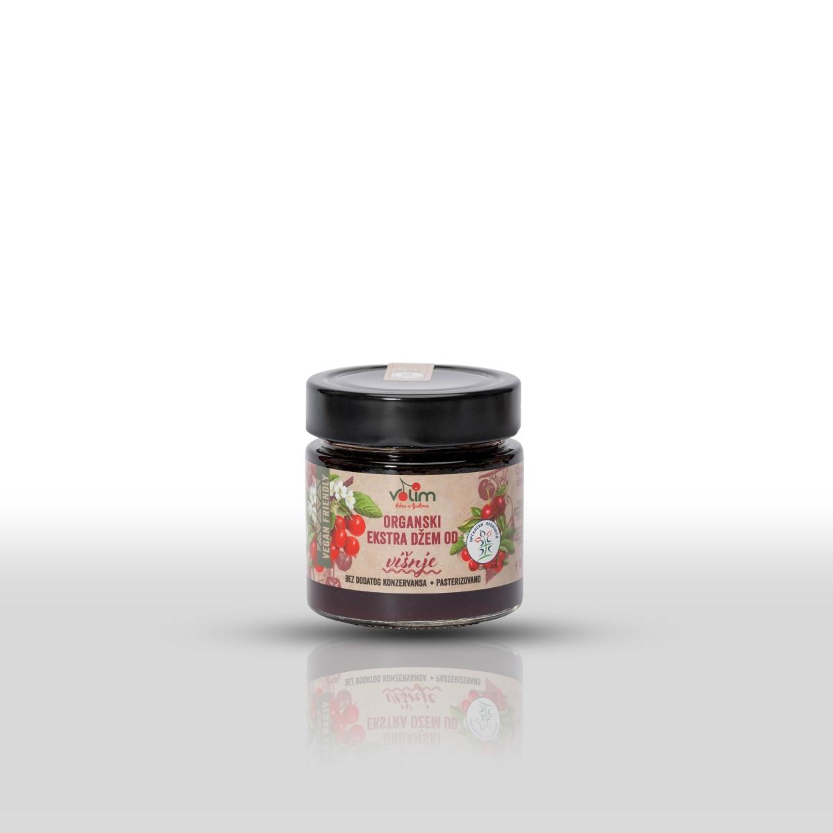 Volim - organski extra džem višnja bs 250 g